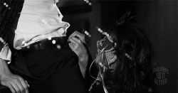 Blowjob in mask