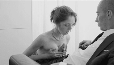 Titjob at work